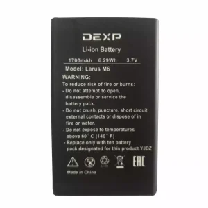 Phone battery for DEXP Larus M6