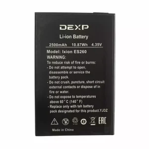 Phone battery for DEXP Ixion ES260