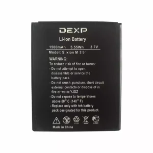 Phone battery for DEXP S Ixion M 3.5''