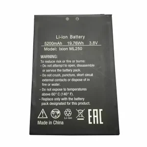 Phone battery for DEXP Ixion ML250
