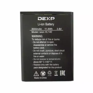 Phone battery for DEXP Ixion XL140 FLASH