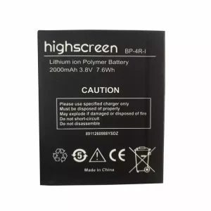 Phone battery for Highscreen BP-4R-I Prime S