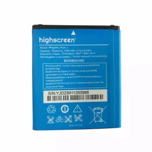Phone battery for Highscreen Pure J