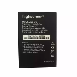 Phone battery for Highscreen Spark