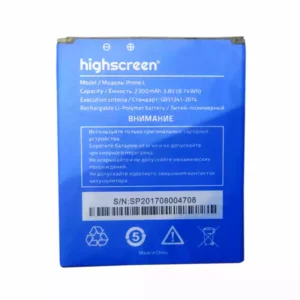 Phone battery for Highscreen PRIME L