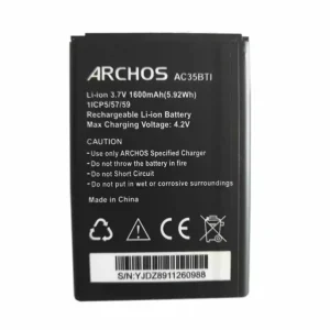 Phone battery for ARCHOS AC35BTI