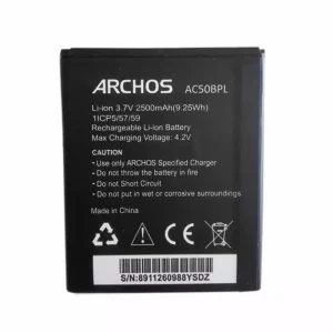 Phone battery for ARCHOS AC50BPL