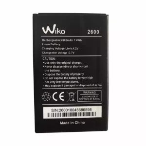 Phone battery for Wiko 2600
