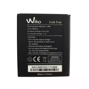 Phone battery for Wiko Cink Five