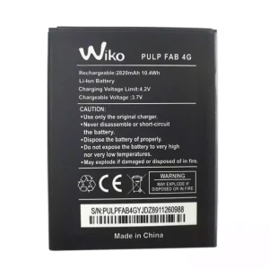 Phone battery for Wiko PULP FAB 4G