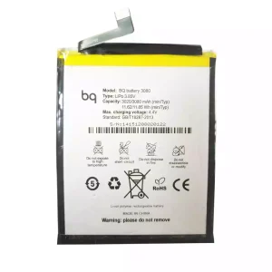 Phone battery for BQ U Plus