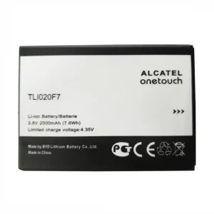 Phone battery for Alcatel onetouch TLI020F7