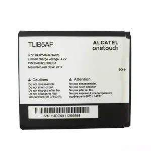 Phone battery TLiB5AF for Alcatel onetouch OT997,5035