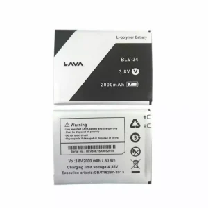 Phone battery for Lava BLV-34