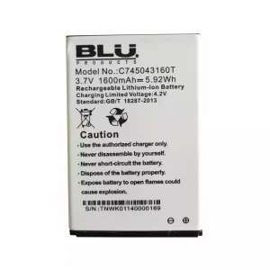Phone battery for BLU C745043160T