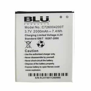 Phone battery for BLU C726004200T