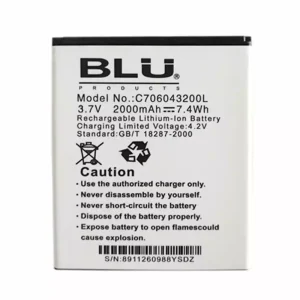 Phone battery for BLU C706043200L