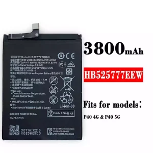 Phone battery HB525777EEW for HUAWEI P40 4G/ P40 5G