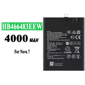 Phone battery HB466483EEW for HUAWEI Nova 7 SE/Nova 7 Pro/Honor 30 pro/P40 Lite 5G/Honor 30/Honor 30 PRO+/Honor 30S/Nova 7 SE 5G