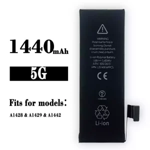 Phone battery LIS1491APPCS for iPhone 5G/ A1428/A1429/A1442