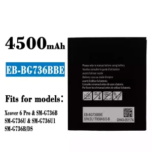 Phone battery EB-BG736BBE for Samsung Xcover 6 Pro