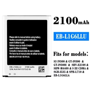 Phone battery EB-L1G6LLU for Samsung S3 I9300