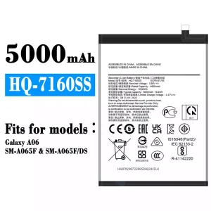 Phone battery HQ-7160SS for Samsung Galaxy A06