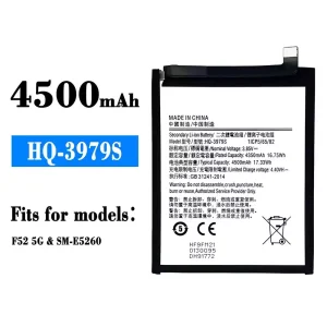 Phone battery HQ-3979S for Samsung F52 5G