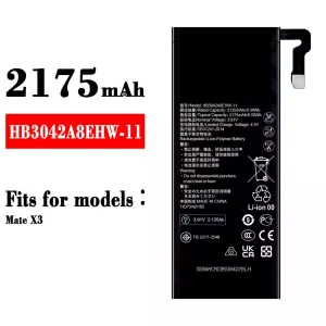 Phone battery HB3042A8EHW-11 for HUAWEI Mate X3