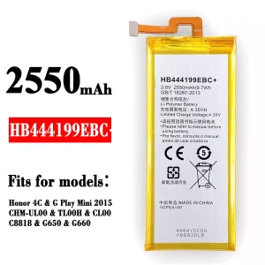 Phone battery HB444199EBC+ for HUAWEI Honor 4C / G Play Mini 2015