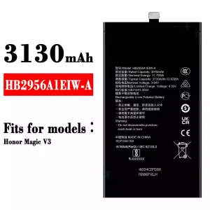 Phone battery HB2956A1EIW-A for HUAWEI Honor Magie V3