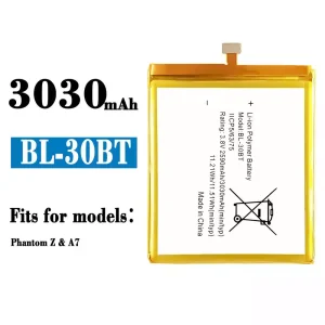 Phone battery BL-30BT for Tecno Phantom Z / A7