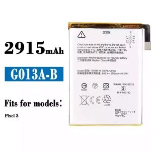 Phone battery GO13A-B G013A-B for Google pixel 3