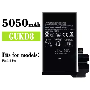 Phone battery GUKD8 for Google Pixel 8 Pro