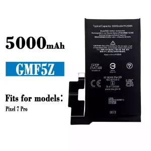 Phone battery GMF5Z for Google Pixel 7 Pro