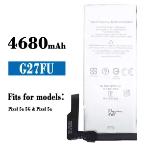 Phone battery G27FU for Google Pixel 5a