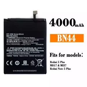Phone battery BN44 for Xiaomi Redmi 5 Plus / Redmi Note 5 Plus