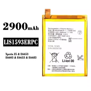 Phone battery LIS1593ERPC for Sony Xperia Z5 / E6653 / E6603 / E6633 / E6683