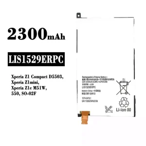 Phone battery LIS1529ERPC for Sony Xperia Z1 Compact D5503 / Xperia Z1c M51W / Xperia Z1 mini