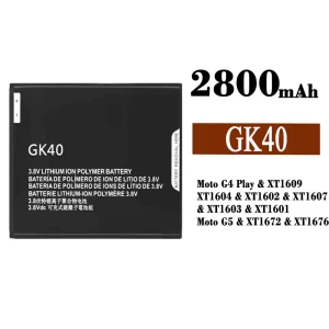 Phone battery GK40 for Motorola Moto G4 Play / Moto G5