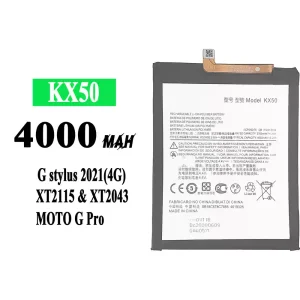 Phone battery KX50 for Motorola Moto G stylus 2021 / Moto G Pro