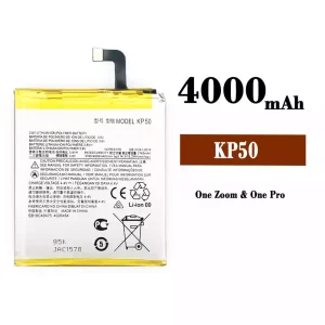 Phone battery KP50 for Motorola One Zoom/One Pro