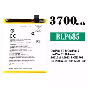 Phone battery BLP685 for OnePlus 6T / OnePlus 7