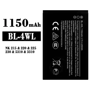 Phone battery BL-4WL for Nokia NK 215/220/225/230/5310/3310