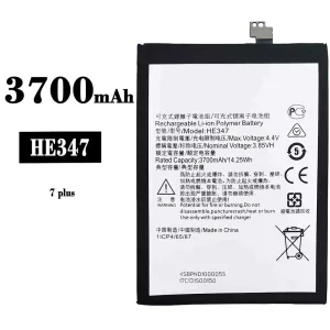 Phone battery HE347 for Nokia 7plus