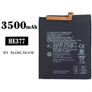 Phone battery HE377 for Nokia X71