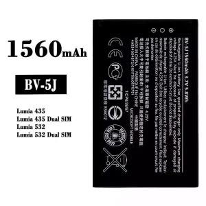 Phone battery BV-5J for Nokia Lumia 435/Lumia 532