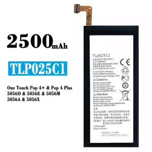 Phone battery TLP025C1 for Alcatel One Touch Pop 4+/Pop 4 Plus
