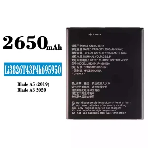 Phone battery Li3826T43P4h695950 for ZTE Blade A5(2019)/A3 (2020)