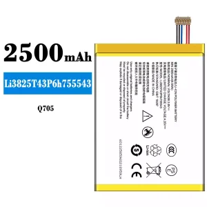 Phone battery Li3825T43P6h755543 for ZTE Q705